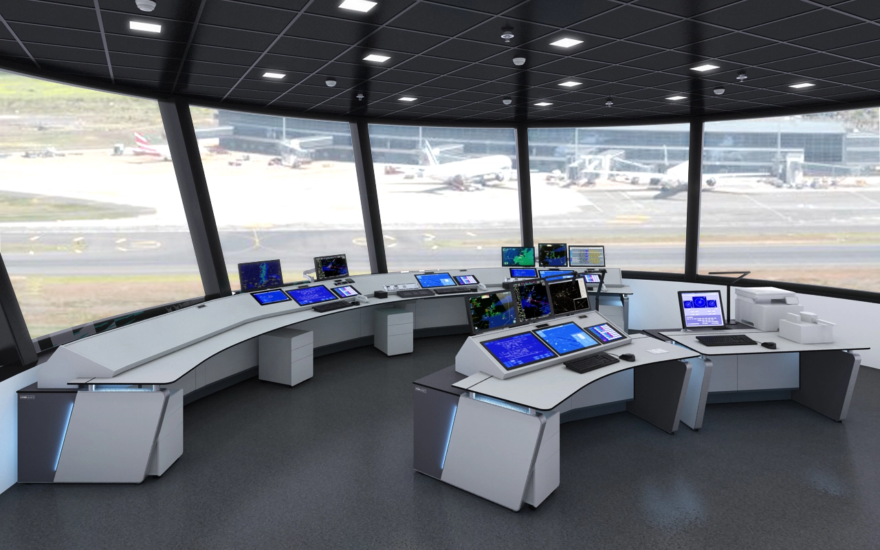 LundHalsey Air Traffic Control Console| Control Room 