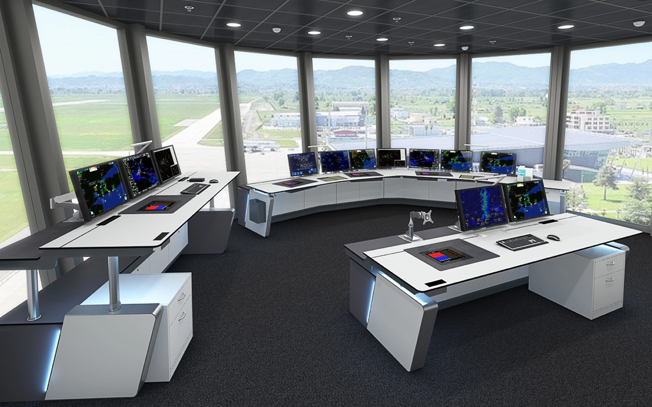 LundHalsey Air Traffic Control Console| Control Room 