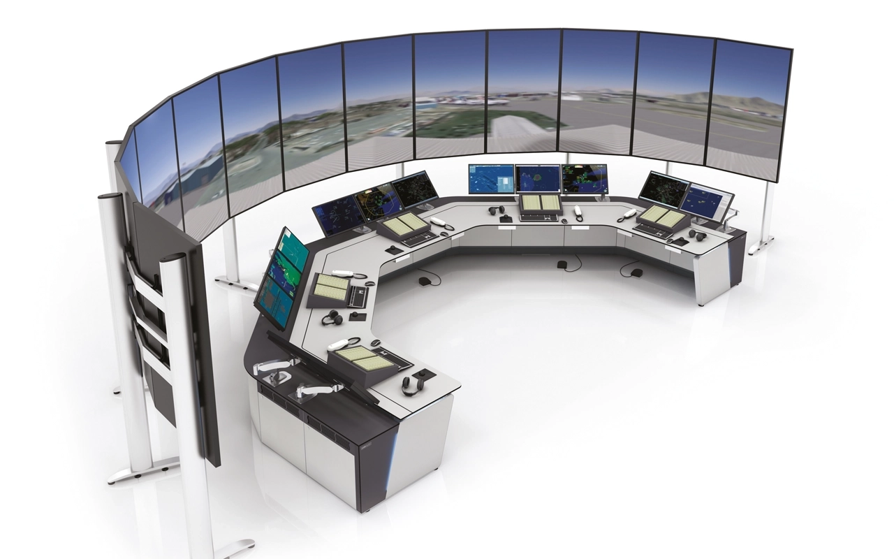 LundHalsey Air Traffic Control Console| Dubai Airports Control Room 