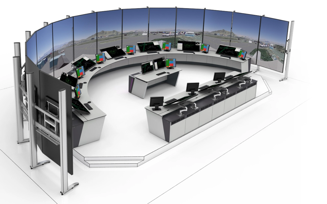 LundHalsey Air Traffic Control Console| Control Room