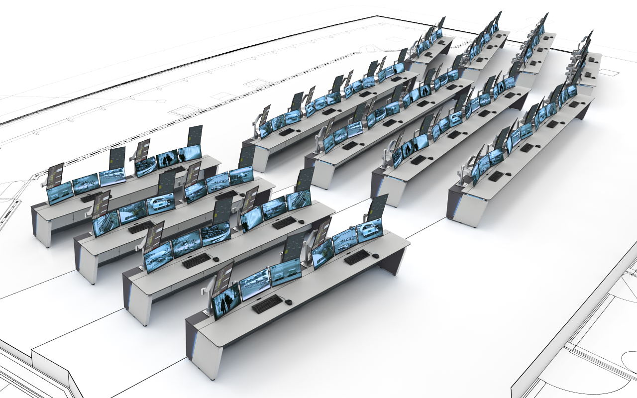 LundHalsey Air Traffic Control Console| Control Room