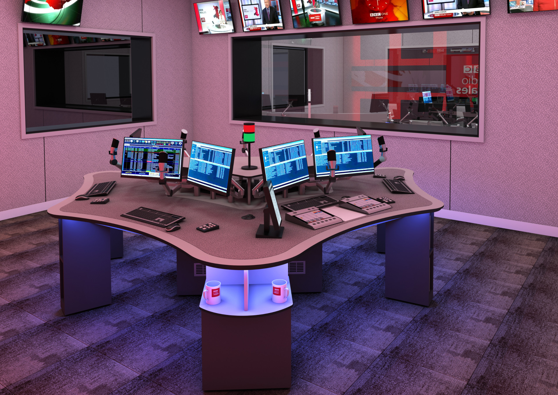 BBC Cymru Wales New Broadcast House LundHalsey 4