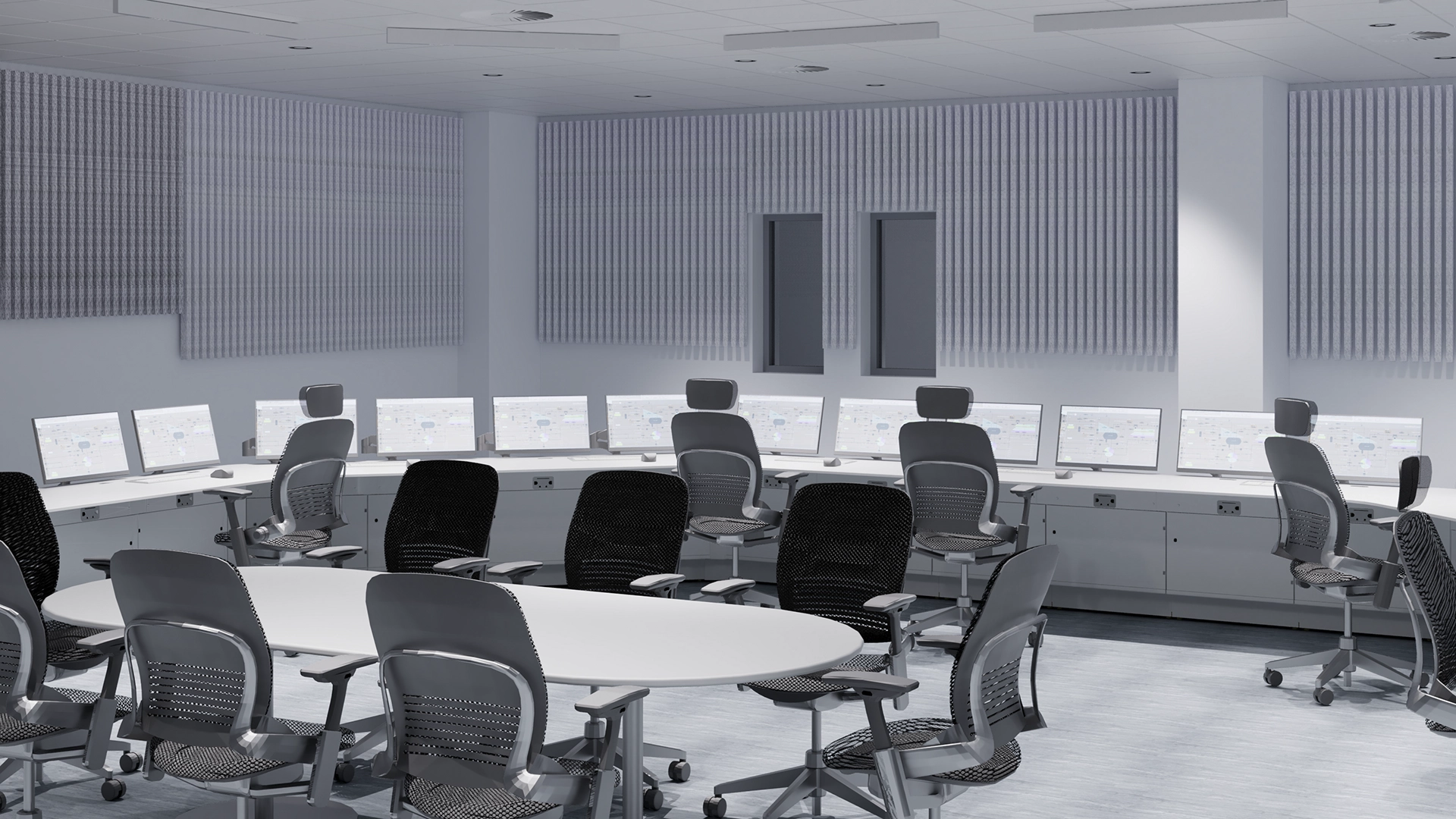 NEOM Green Project Command and Control Room Design | Saudi Arabia | LundHalsey