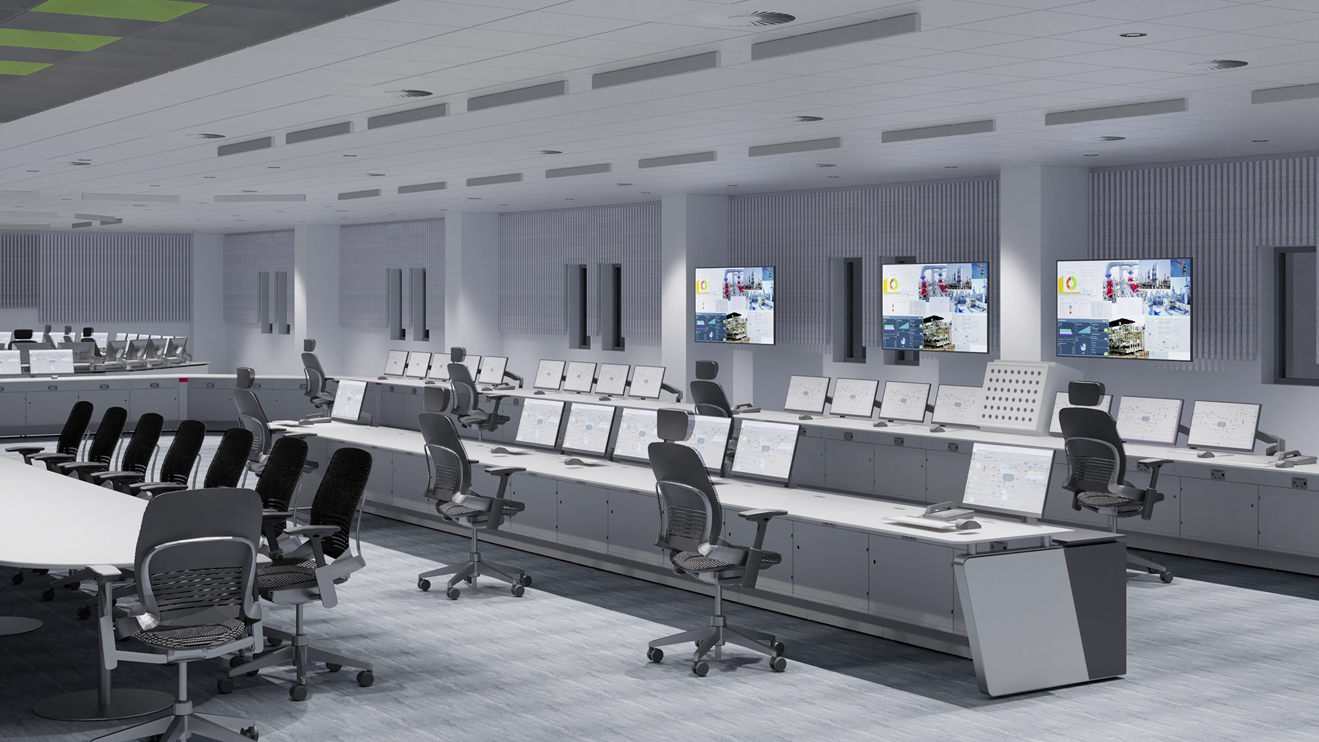 NEOM Green Project Command and Control Room Design | Saudi Arabia | LundHalsey