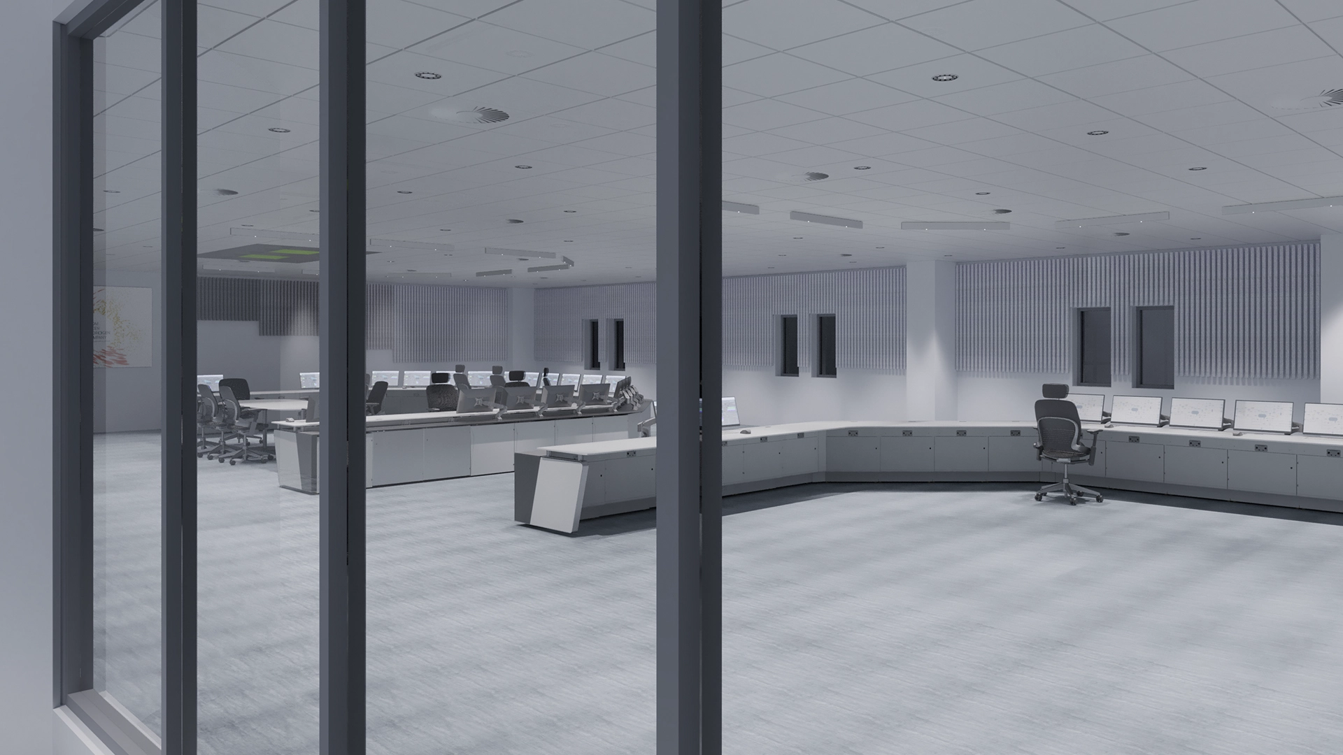 NEOM Green Project Command and Control Room Design | Saudi Arabia | LundHalsey